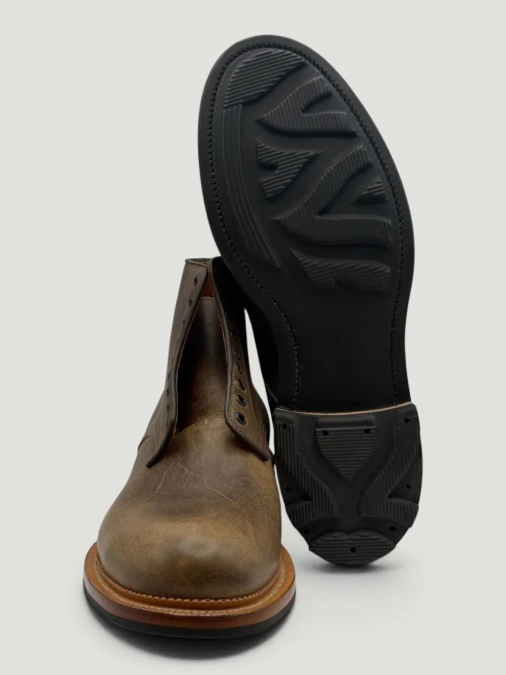 Viberg Navvy Boot Viberg Size 8.5E Horween Charcoal Cypress New Unworn